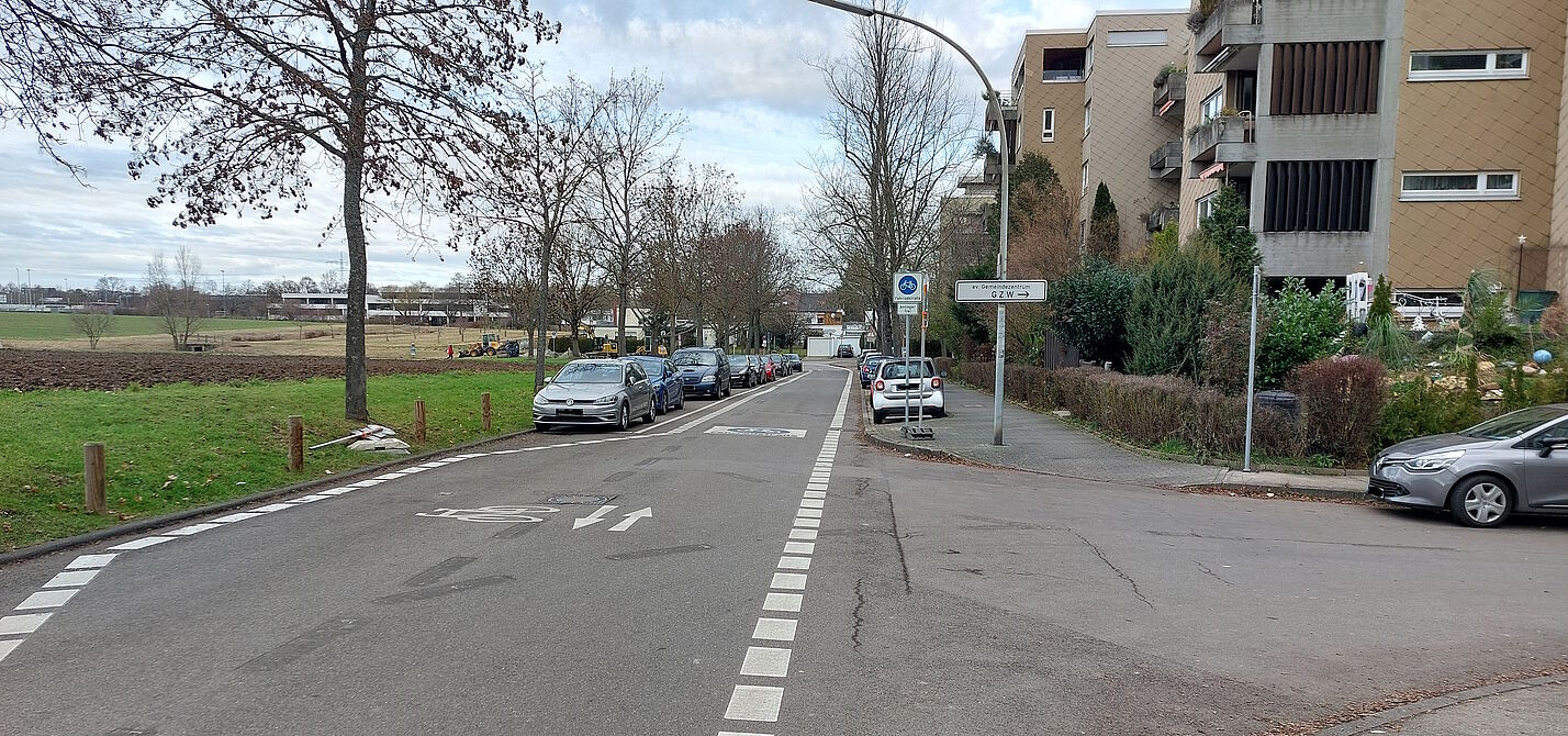 Testfahrradstraße Goldäckerstraße Testfahrradstraße Goldäckerstraße
