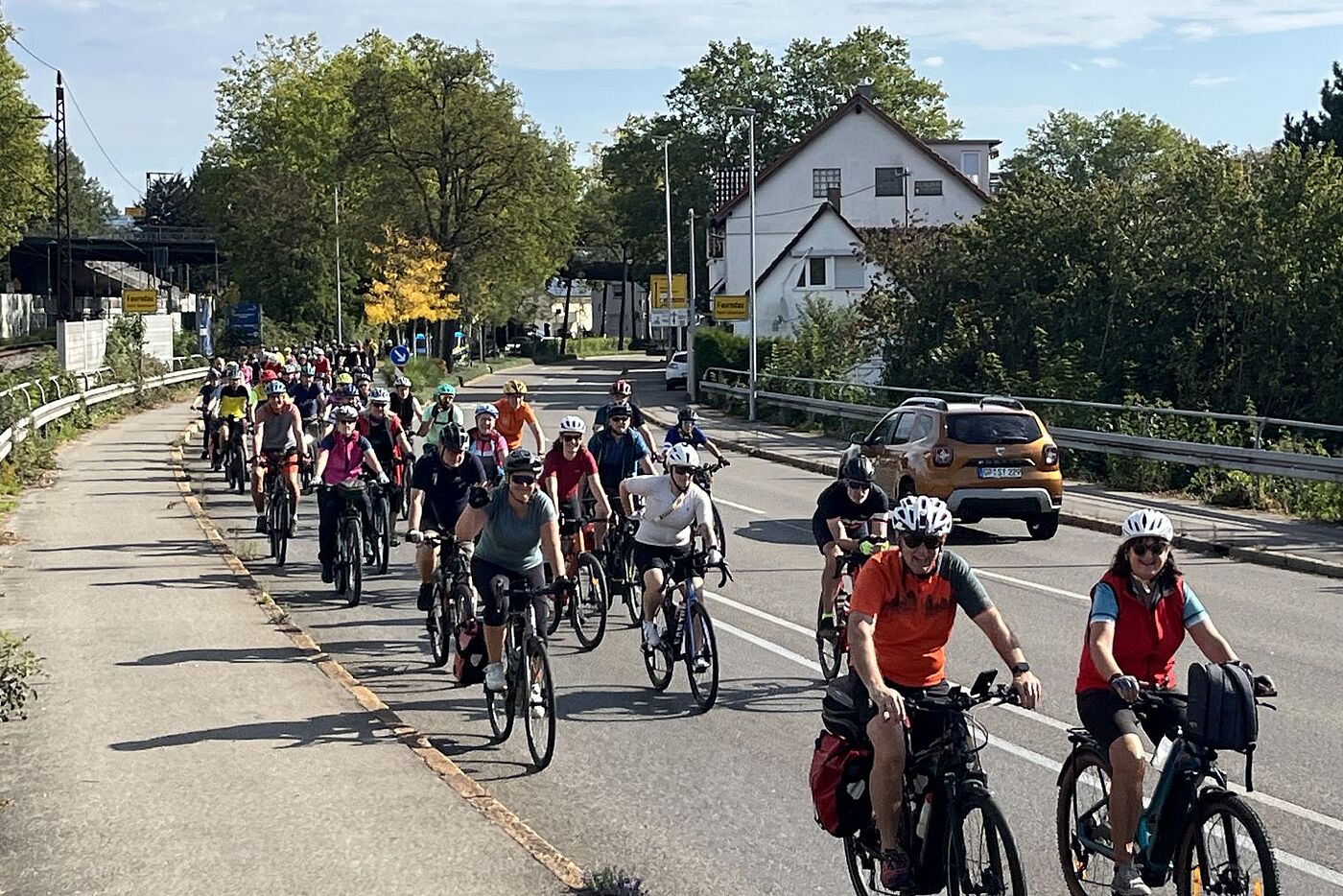 Sternfahrt 2025: Auf der alten B10 in Faurndau Sternfahrt 2025: Auf der alten B10 in Faurndau