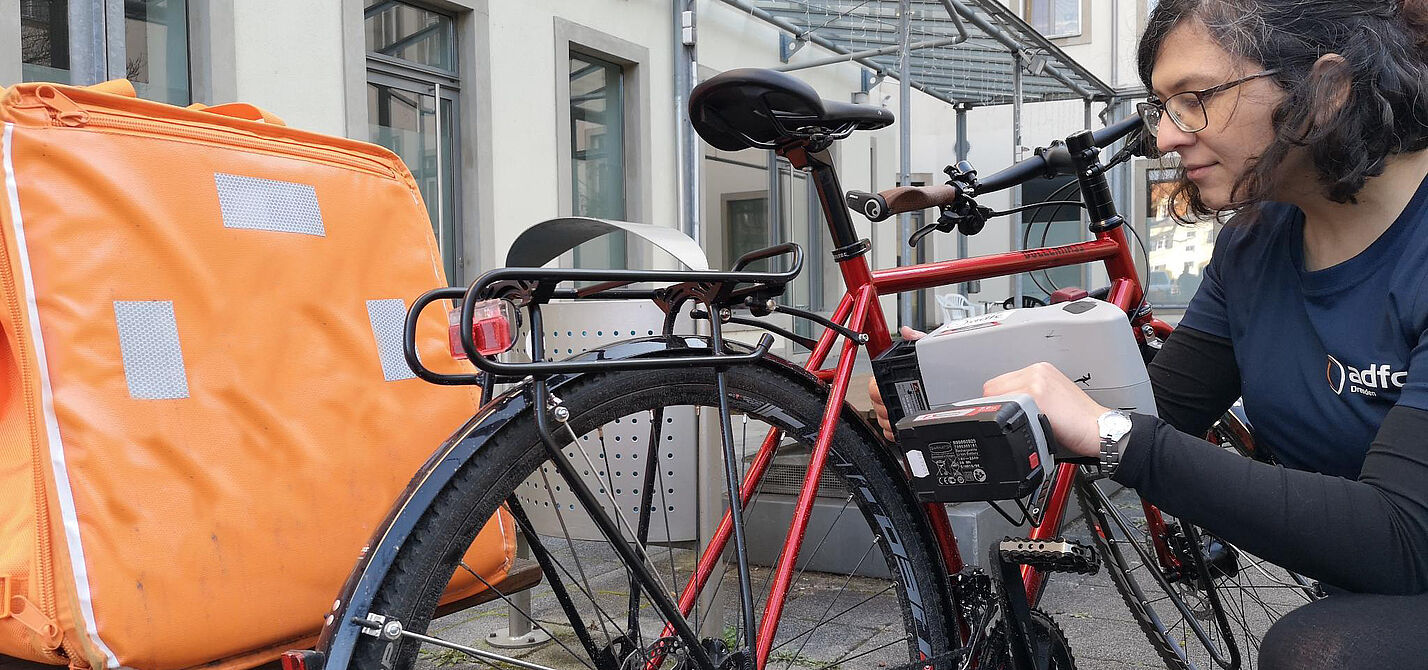 Fahrradcodierung_BV Aktive codiert ein Fahrrad.