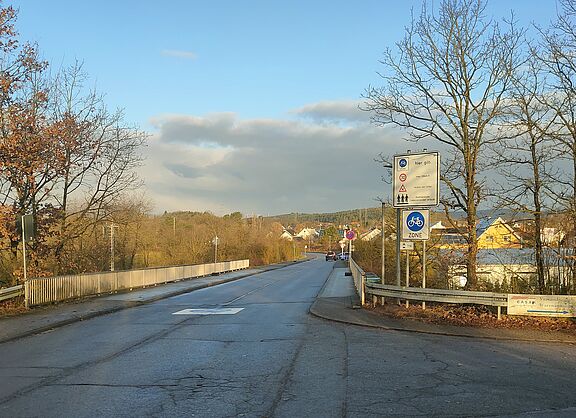 Fahrradzone in Kirkel
