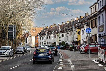 Die neue Bliesstraße in Neunkirchen-Wellesweiler