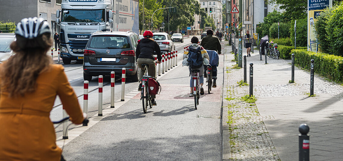 Radverkehr Berlin Invalidenstraße Radverkehr Berlin Invalidenstraße